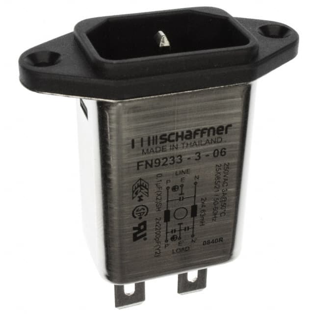 FN9233-3-06 Schaffner EMC Inc.  Moduli di ingresso alimentazione (PEM)